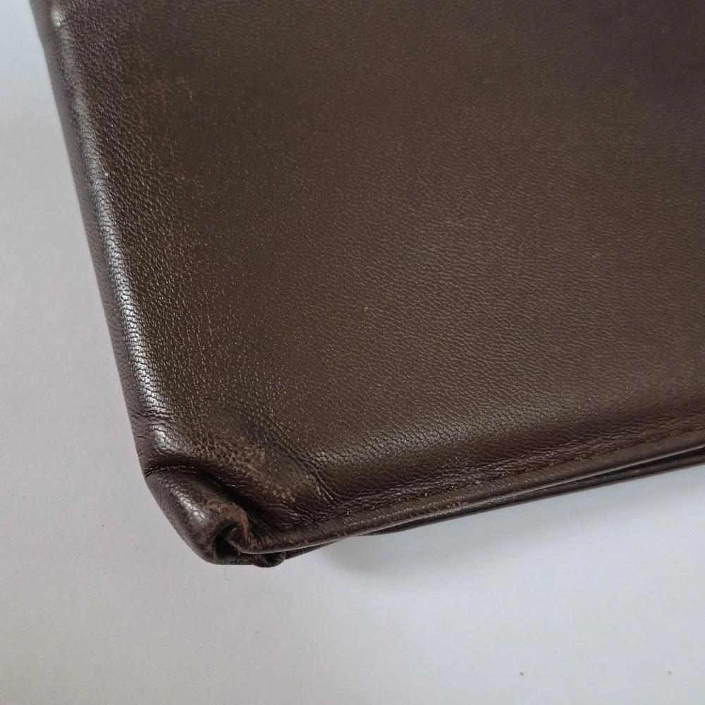 Brown Leather Ralph Lauren Men's Wallet